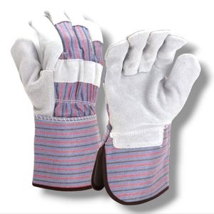 #AD New Pyramex Safety Split Cowhide Leather Palm Gloves Industrial Mens